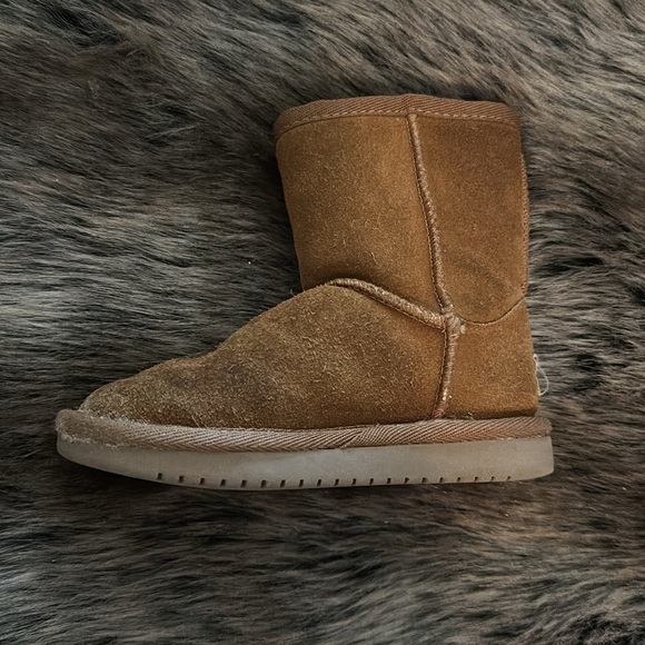 KOOLABURRA UGGS Boots Brown Kids bows size toddler sz 10 - Picture 4 of 7